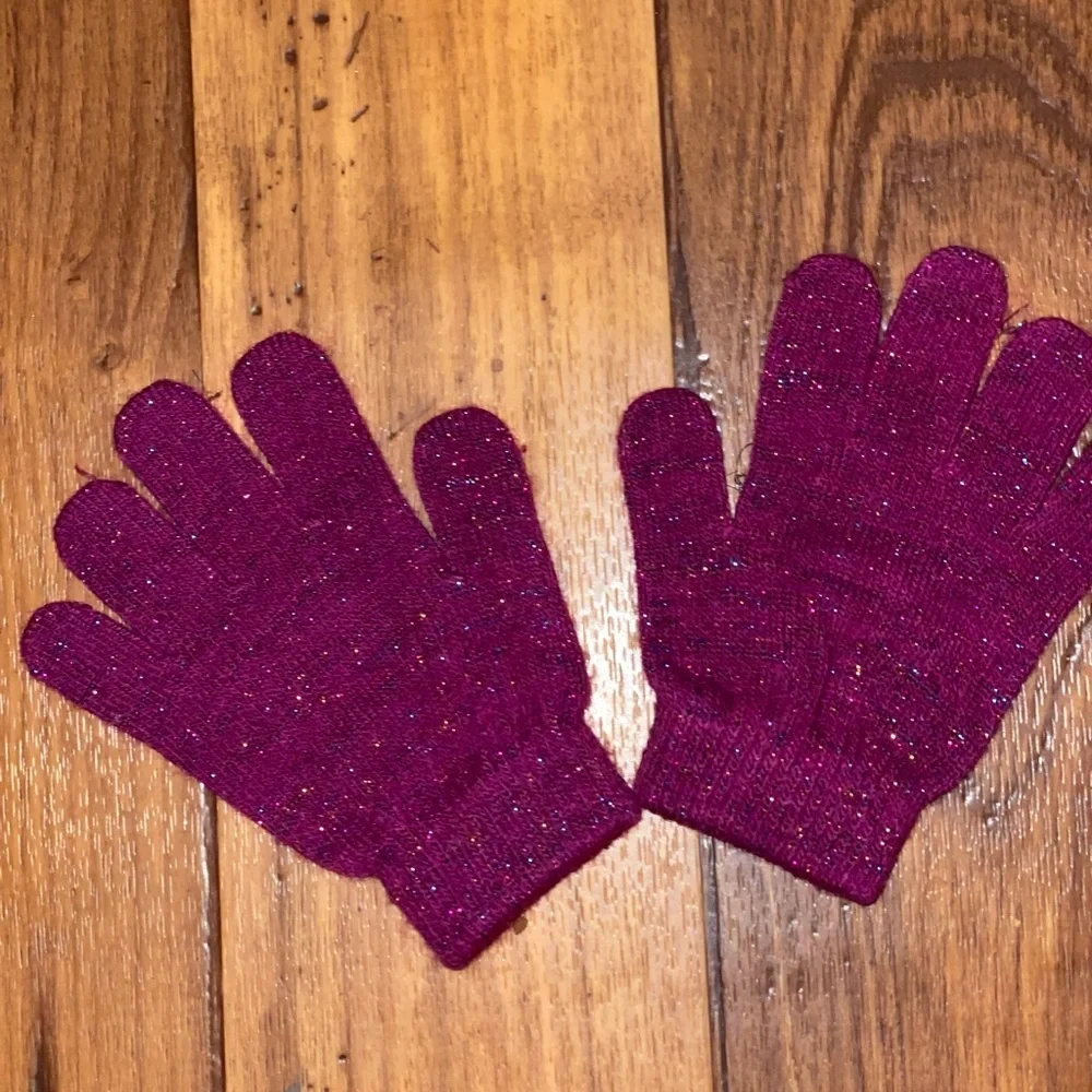 Kids‎ Winter Purple Gloves One size